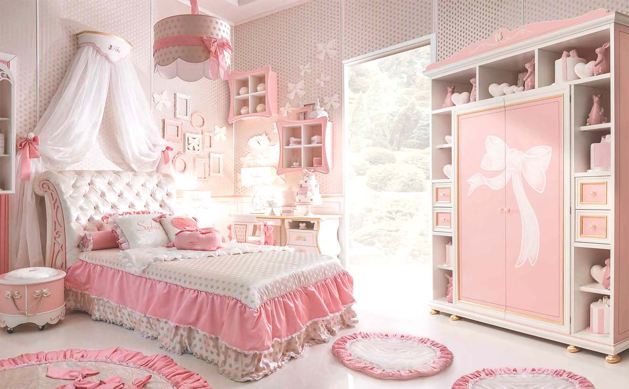 10 Mẫu phòng ngủ cho bé gái được thiết kế cực kỳ dễ thương Nội thất MO